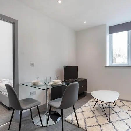 Apartmán Bright 1br In Hunslet Near Centre Leeds (West Yorkshire)