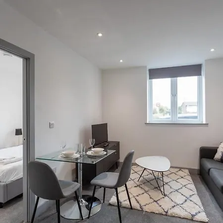 Bright 1br In Hunslet Near Centre Apartmán Leeds (West Yorkshire)